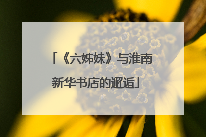 《六姊妹》与淮南新华书店的邂逅