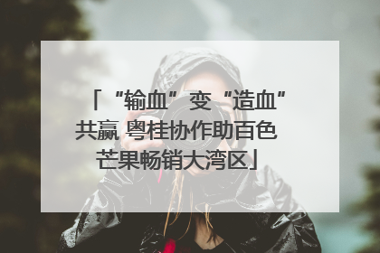 “输血”变“造血”共赢 粤桂协作助百色芒果畅销大湾区