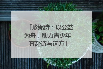 珍妮诗：以公益为舟，助力青少年奔赴诗与远方