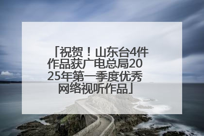 祝贺！山东台4件作品获广电总局2025年第一季度优秀网络视听作品