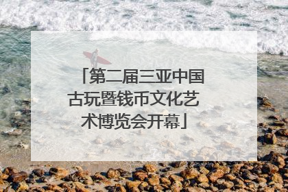 第二届三亚中国古玩暨钱币文化艺术博览会开幕