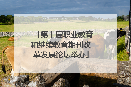 第十届职业教育和继续教育期刊改革发展论坛举办