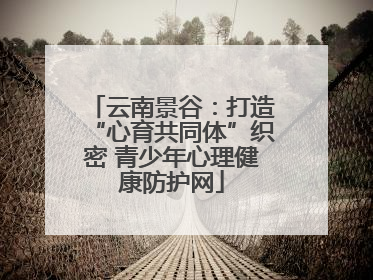 云南景谷：打造“心育共同体”织密 青少年心理健康防护网