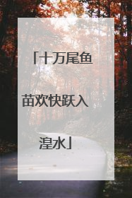 十万尾鱼苗欢快跃入湟水