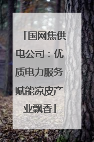国网焦供电公司：优质电力服务赋能凉皮产业飘香
