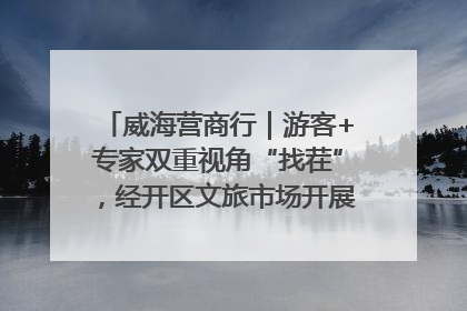 威海营商行｜游客+专家双重视角“找茬”，经开区文旅市场开展暑期前“体检”