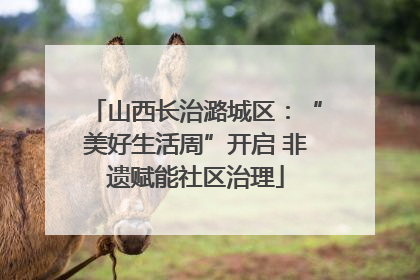 山西长治潞城区：“美好生活周”开启 非遗赋能社区治理