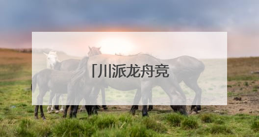 川派龙舟竞渡小西湖