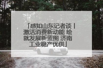 感知山东记者谈丨激活消费新动能 绘就发展新蓝图 济南工业稳产优供