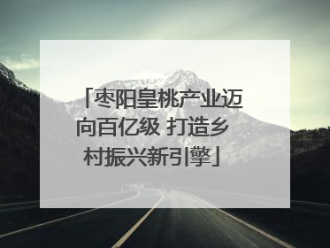 枣阳皇桃产业迈向百亿级 打造乡村振兴新引擎