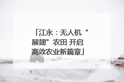 江永：无人机“展翅”农田 开启高效农业新篇章