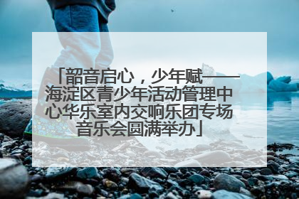 韶音启心，少年赋——海淀区青少年活动管理中心华乐室内交响乐团专场音乐会圆满举办