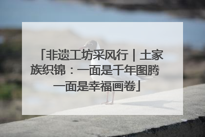 非遗工坊采风行｜土家族织锦：一面是千年图腾 一面是幸福画卷