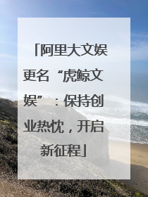 阿里大文娱更名“虎鲸文娱”：保持创业热忱，开启新征程