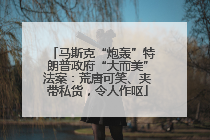 马斯克“炮轰”特朗普政府“大而美”法案：荒唐可笑、夹带私货，令人作呕