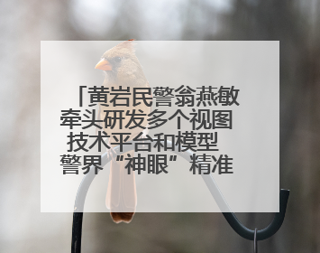 黄岩民警翁燕敏牵头研发多个视图技术平台和模型 警界“神眼”精准识别人脸