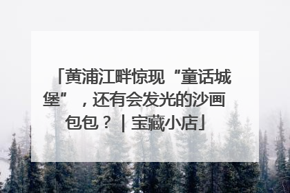 黄浦江畔惊现“童话城堡”，还有会发光的沙画包包？｜宝藏小店