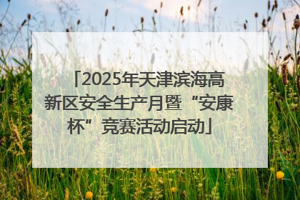 2025年天津滨海高新区安全生产月暨“安康杯”竞赛活动启动